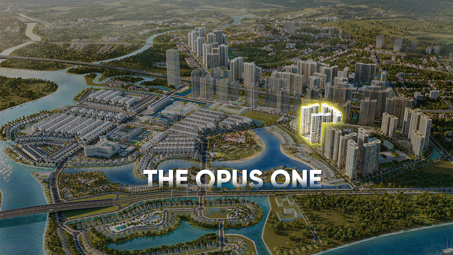 Mặt bằng THE OPUS ONE - VINHOMES GRAND PARK